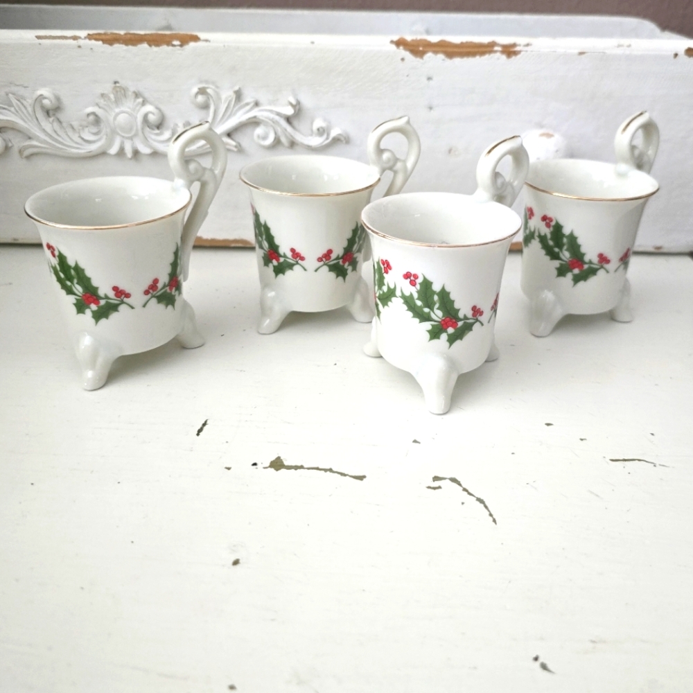 Holly Berries Neiman Marcus Cups